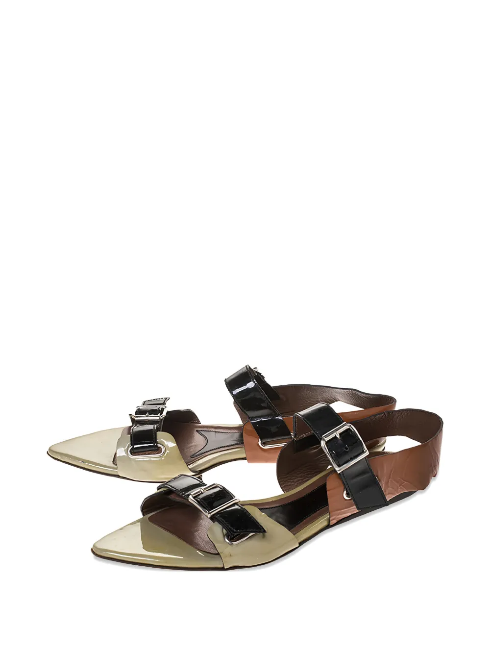 Marni Pre-Owned leather buckle sandals | Image 2