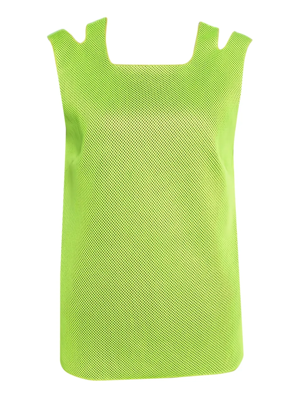 Missoni Pre-Owned 2024 mesh cut-out top - グリーン Missoni Pre-Owned 2024 mesh cut-out top - グリーン