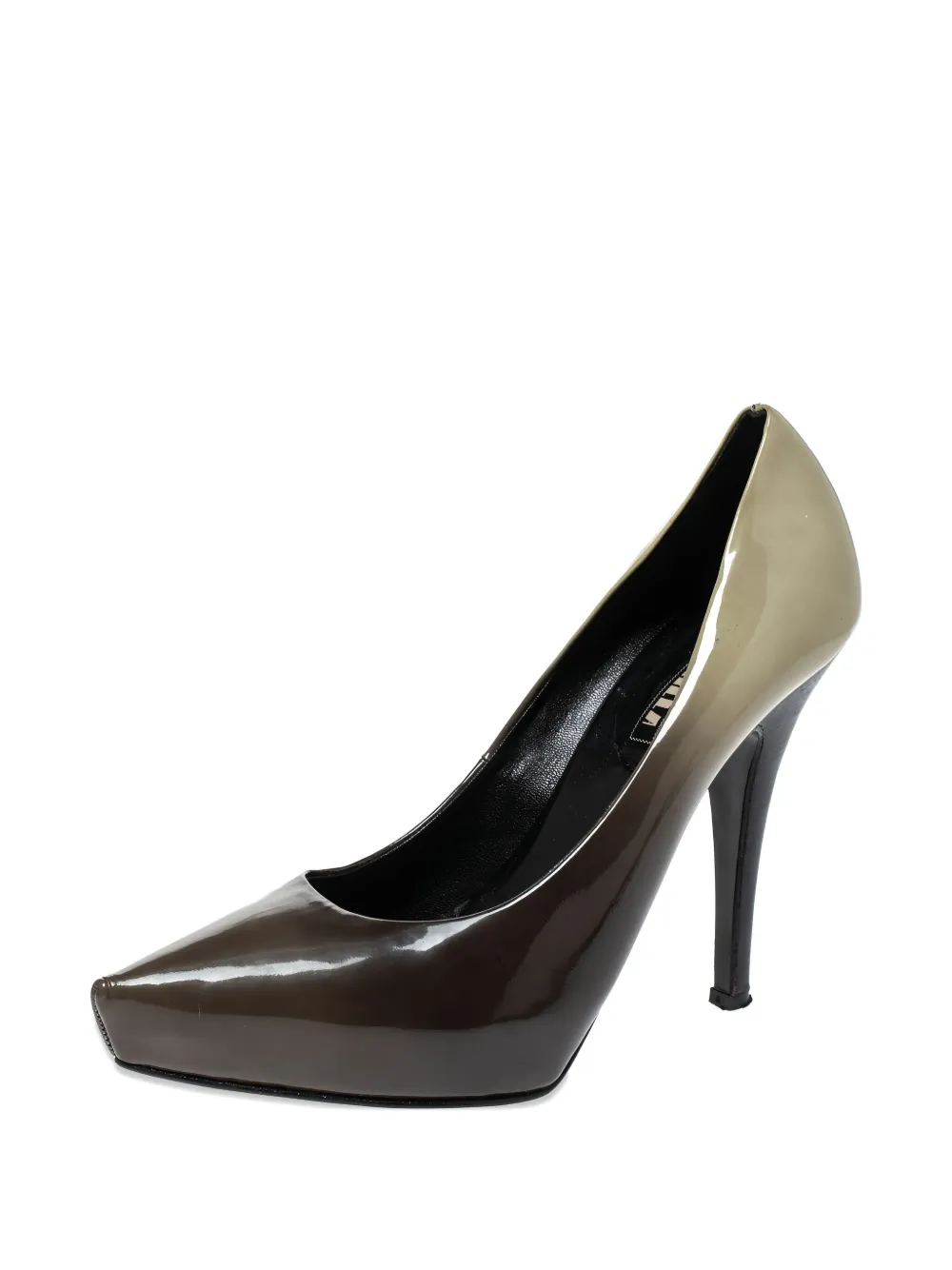 Le Silla 2023 115 mm pumps met kleurverloop - Groen