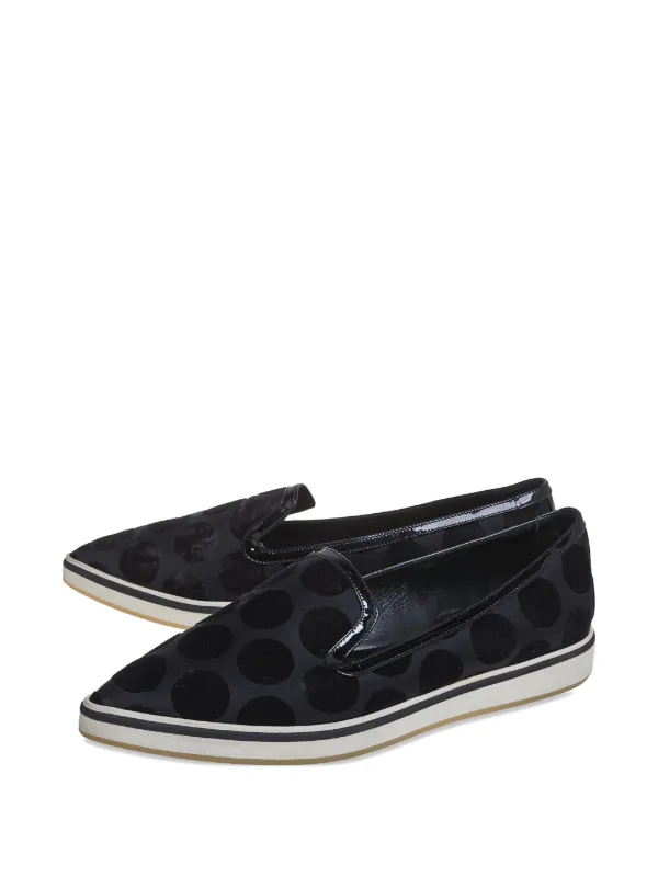 Nicholas Kirkwood ポルカドット ローファー | ブラック | FARFETCH JP