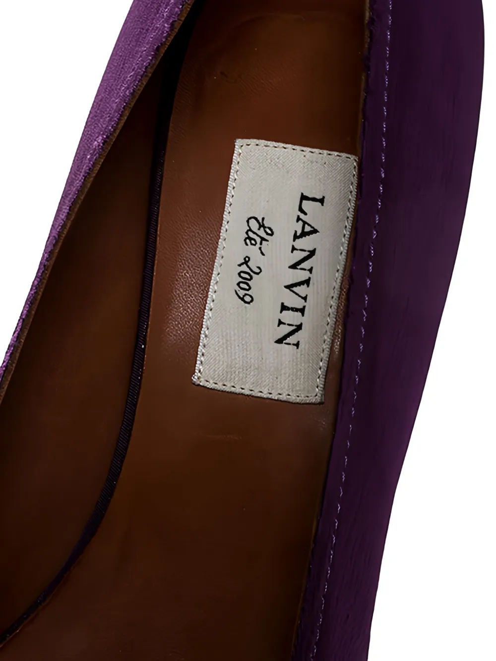 Pre-owned Lanvin Platform Cork-heel Pumps