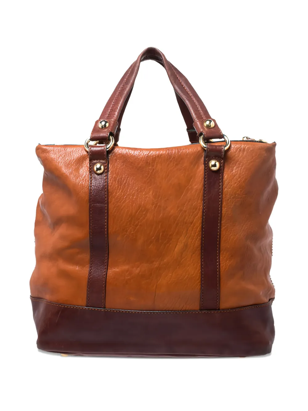 Dolce & Gabbana Pre-Owned leather dual-pocket bag | Image 2