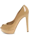 Christian Dior Pre-Owned 2023 135mm platform pumps - Neutrals