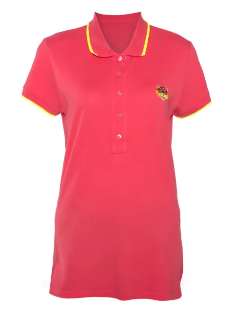 Kenzo Pre-Owned Tiger-embroidered polo top