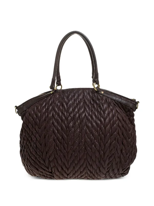 バッグ Vintage Coach Leather Tote Bag Brown Coach Vintage Leather Tote Bag | Brown | FARFETCH ZA