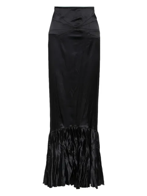 Roberto Cavalli Vintage pleated maxi skirt