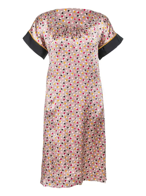 Kenzo Pre-Owned polka-dot silk dress