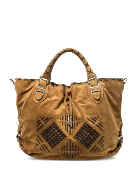 Bally Vintage pre-owned suede tote bag