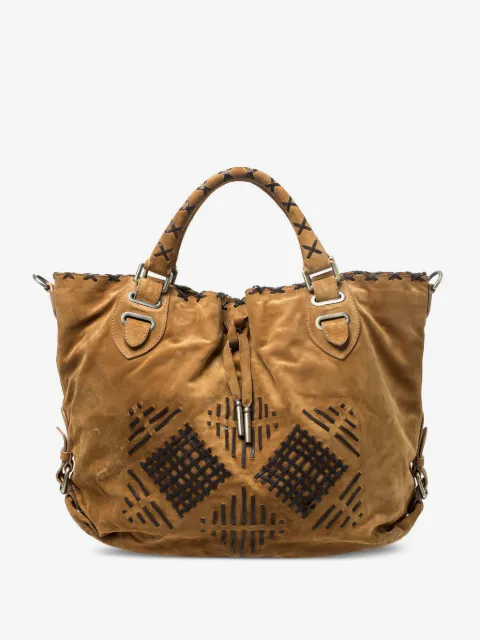 Bally Vintage pre-owned suede tote bag
