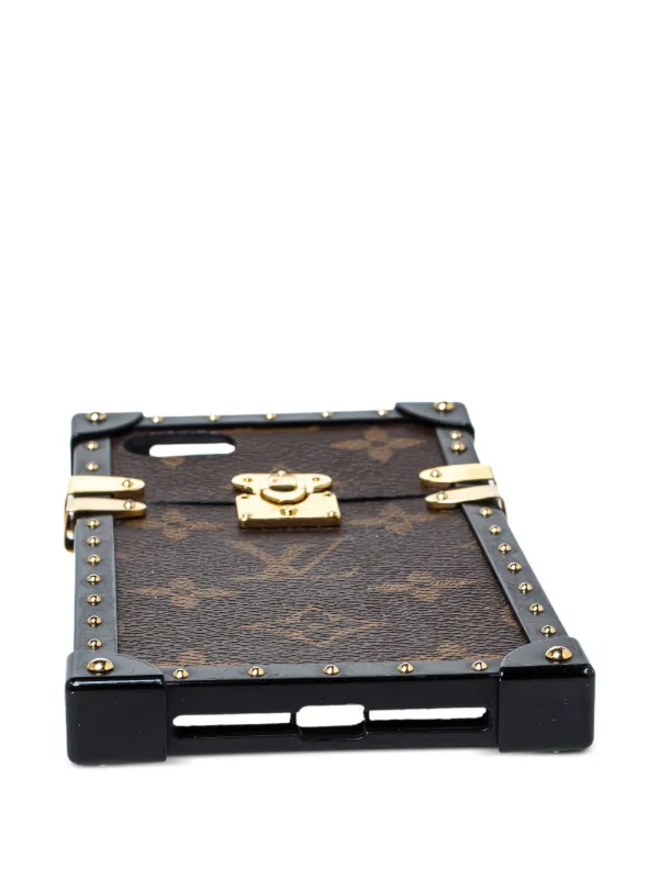 Louis Vuitton Pre-Owned Eye Trun iPhone 7 ケース | ブラウン