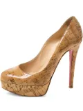 Christian Louboutin Pre-Owned 125mm Bianca pumps - Neutrals