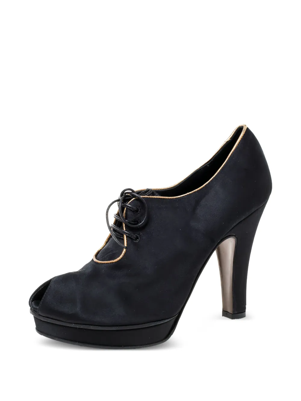 Fendi Pre-Owned 110mm leather ankle boots | Image 2
