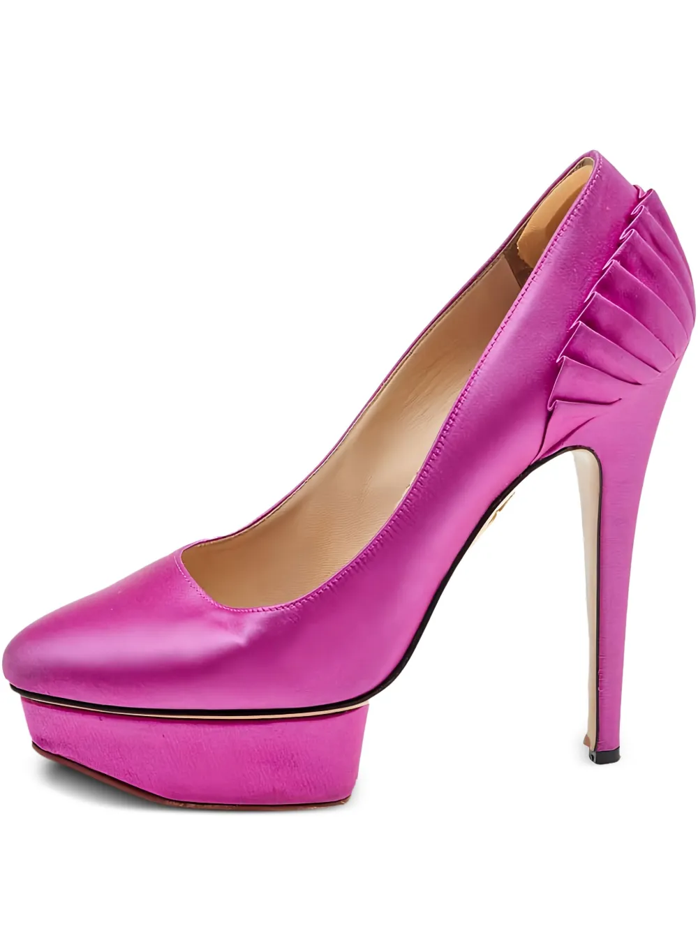 Charlotte Olympia プレオウンド Paloma Fan 145mm パンプス - ピンク Charlotte Olympia プレオウンド Paloma Fan 145mm パンプス - ピンク