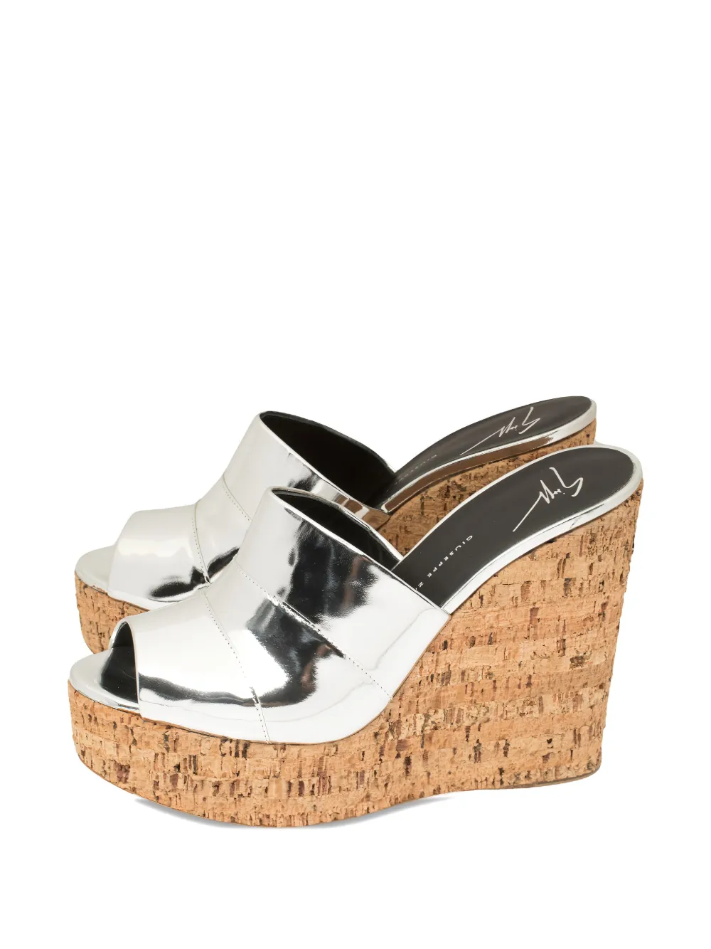 Giuseppe Zanotti Vintage pre-owned 130mm cork-wedge sandals | Image 2