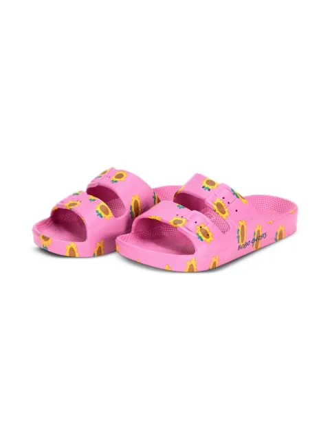 Bobo Choses sunflower double-strap sandals