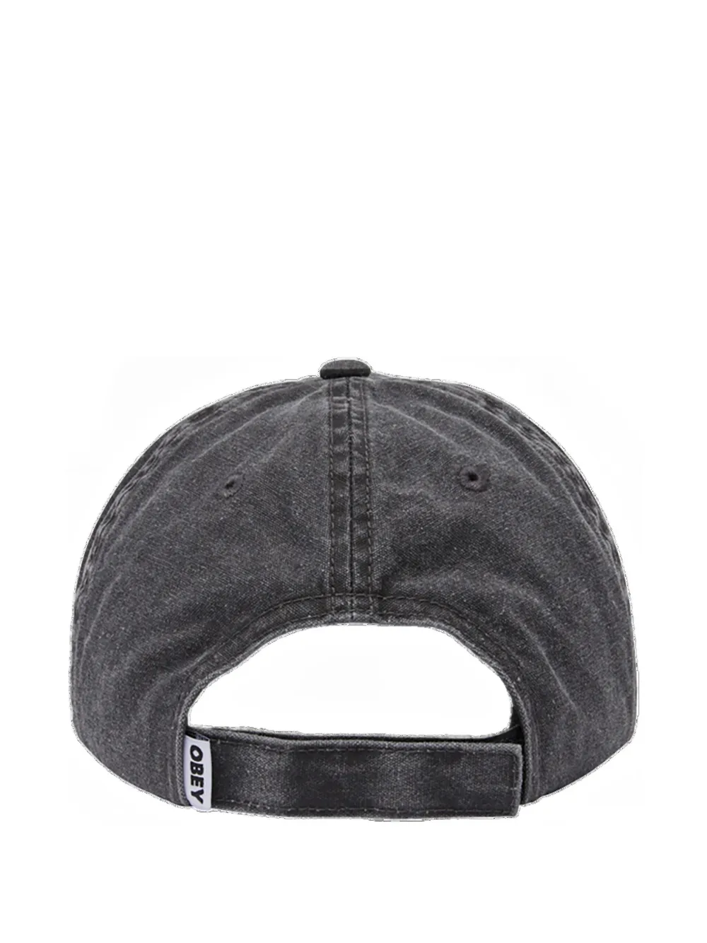 Obey logo-patch cap - Grijs