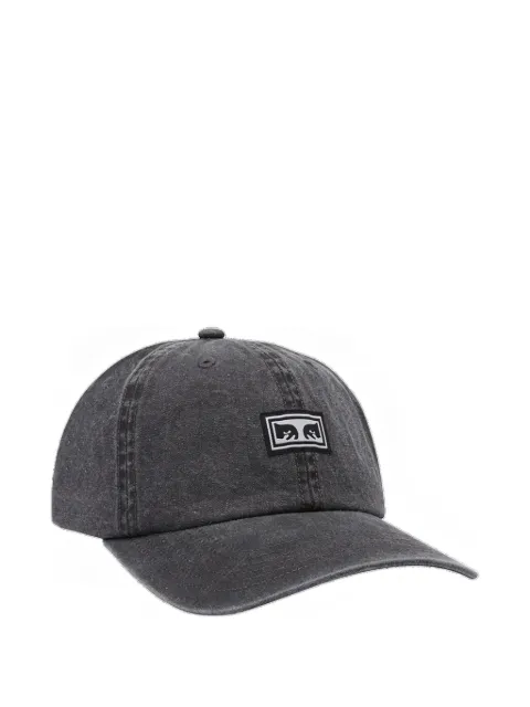 Obey logo-patch cap