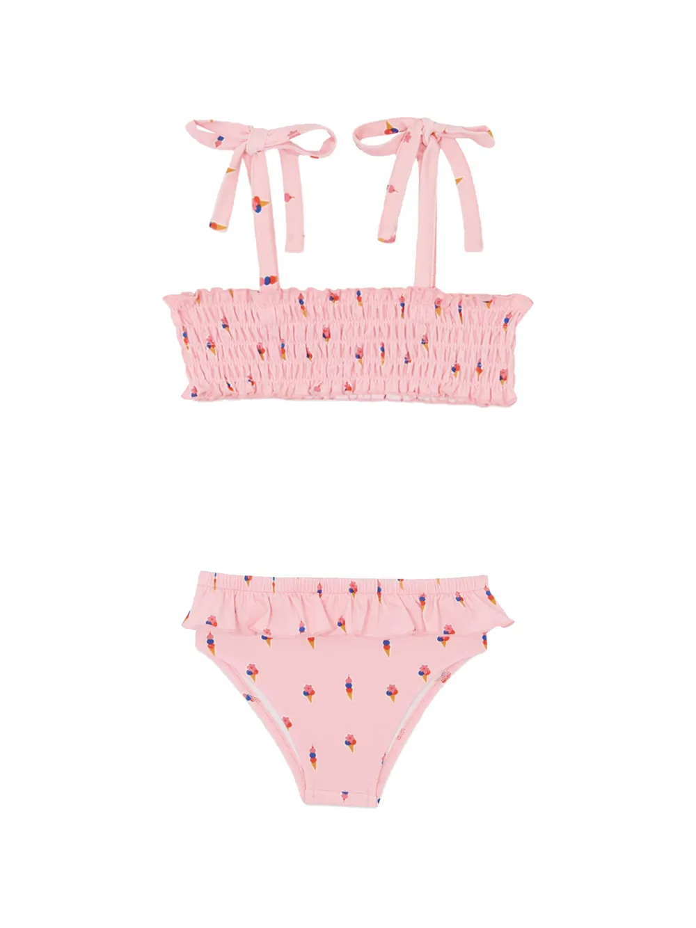 Bonton ruffle swimwear - Rosa