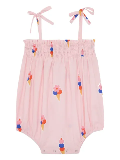 Bonton smocked tie shortie