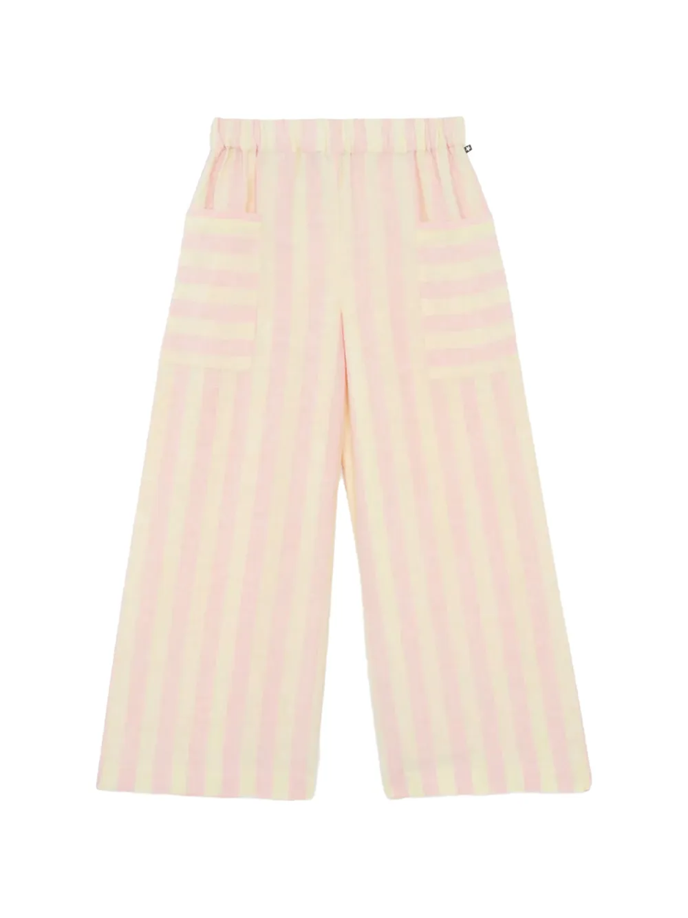Bonton striped pocket trousers - Rosa