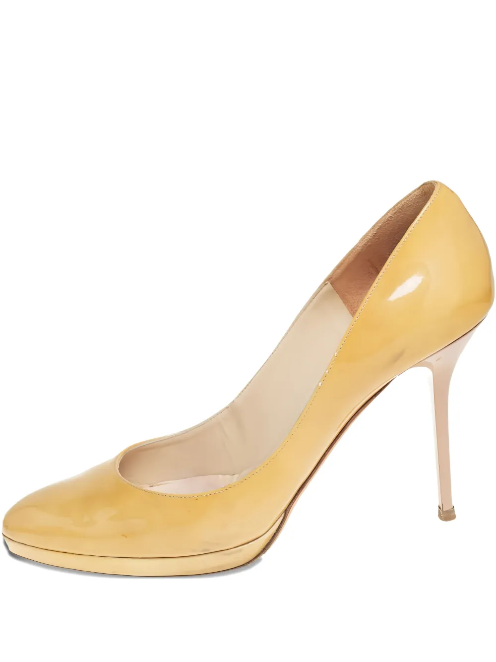 Pre-owned Jimmy Choo Patent Leather Platform Pumps