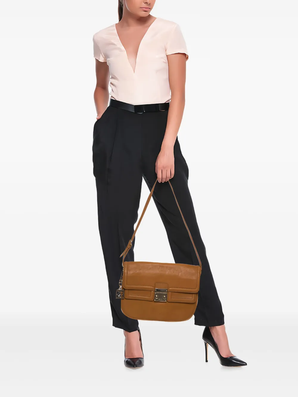 DKNY Vintage pre-owned leather shoulder bag | Image 2