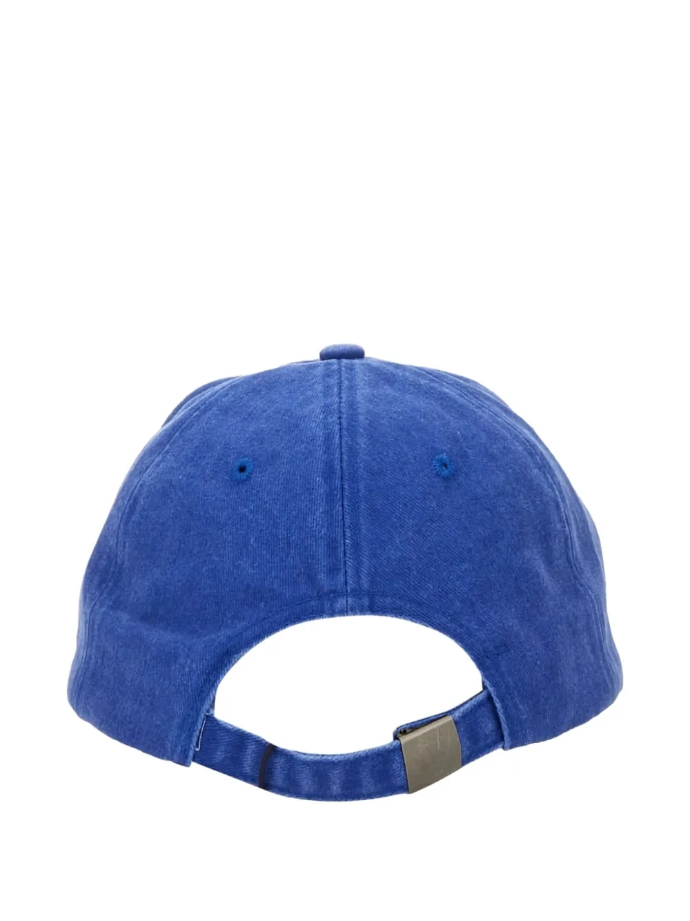 MC2 Saint Barth embroidered cotton baseball cap Blauw