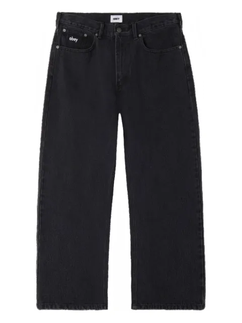 Obey logo-detail trousers
