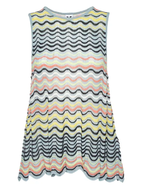 Missoni Pre-Owned zigzag-woven top