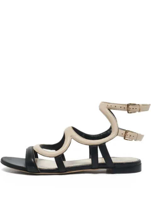 Sergio Rossi pre-owned cut-out sandals