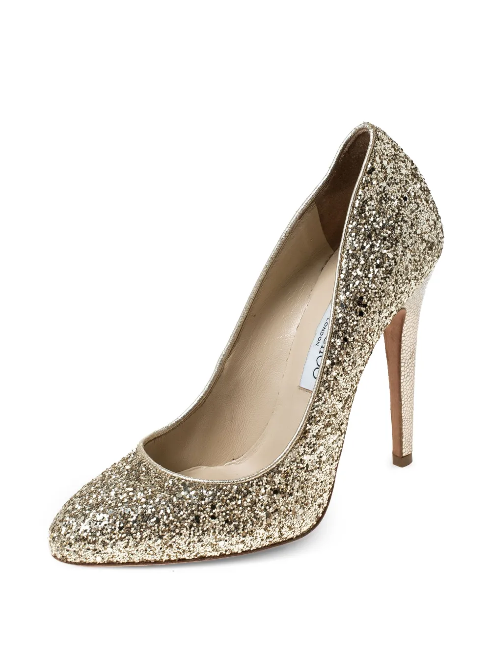Jimmy Choo Pre-Owned 120mm glitter pumps | Image 2
