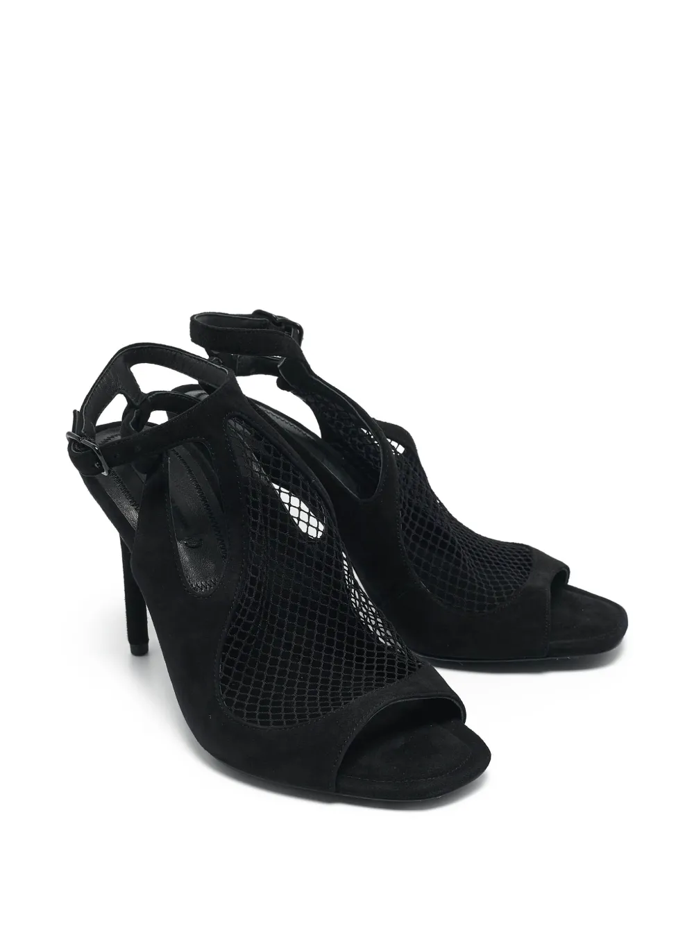 Pre-Owned Alexander Wang 100mm mesh-panelled high-heeled sandals | Image 2