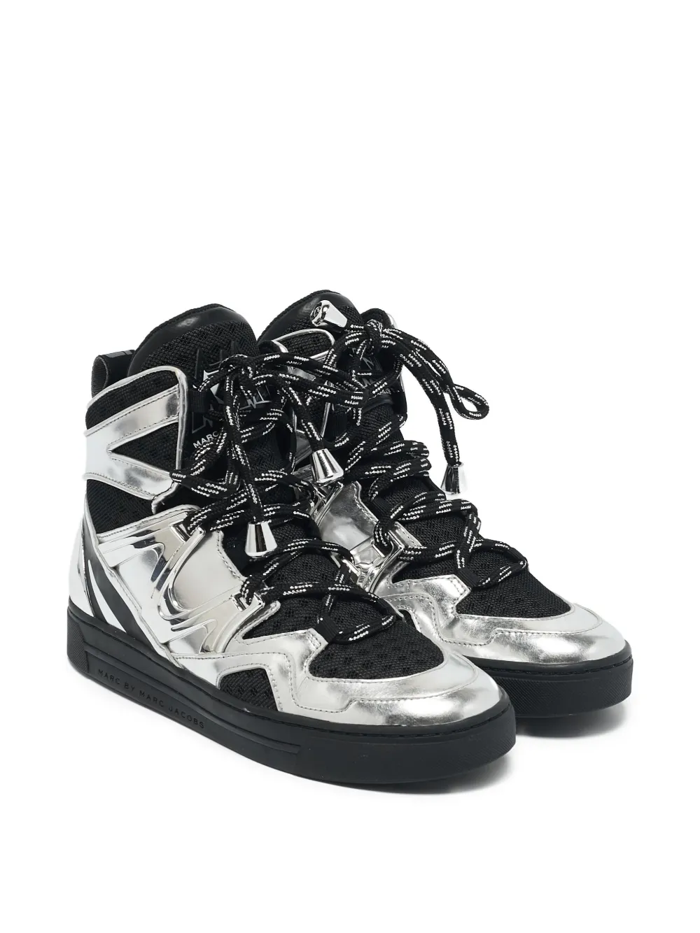 Marc By Marc Jacobs pre-owned metallic leather sneakers | Image 2