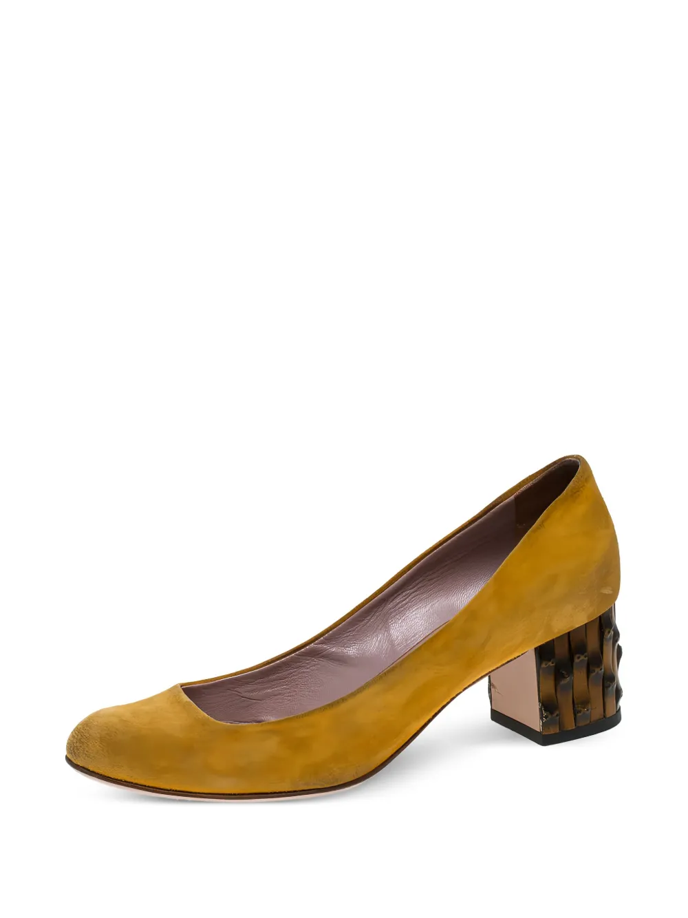 Gucci Pre-Owned Dahlia pumps - Geel