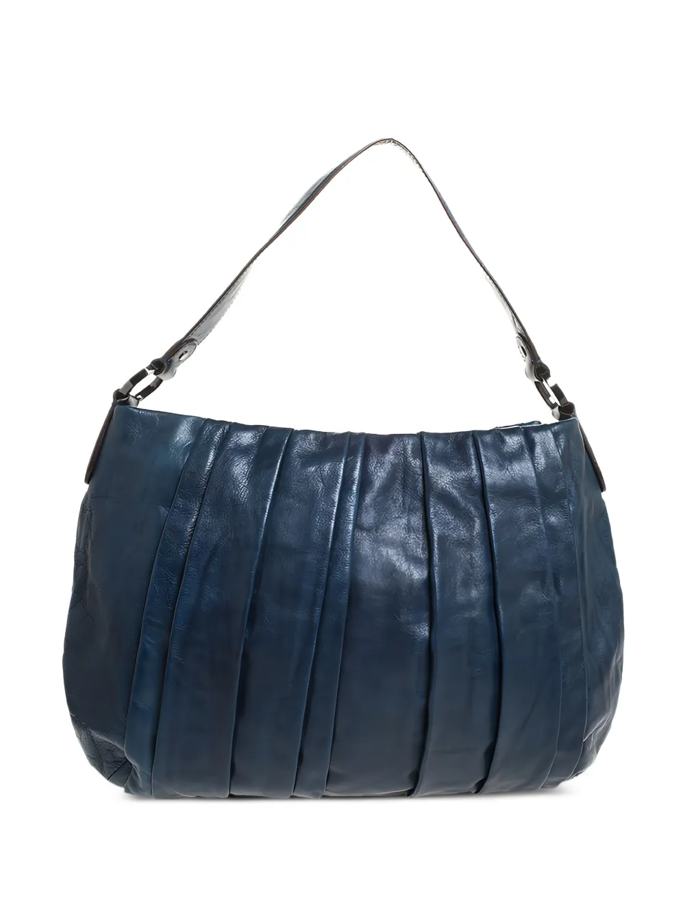 DKNY Vintage pre-owned pleated shoulder bag | Blue | Image 1