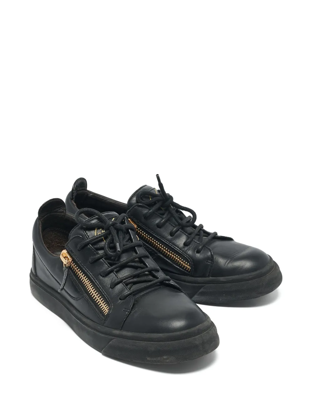 Giuseppe Zanotti Vintage Pre-owned leren sneakers - Zwart