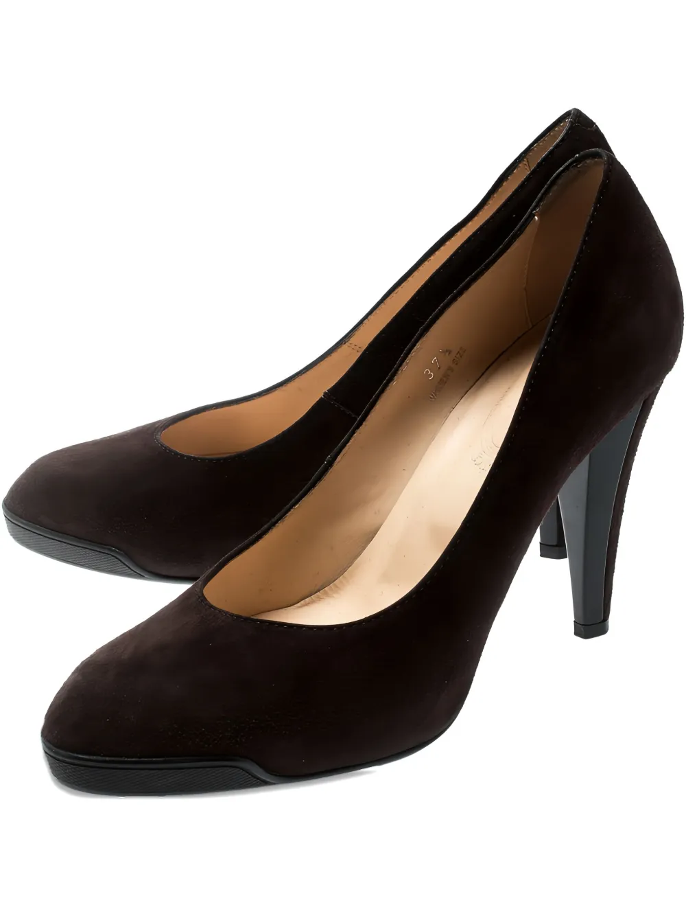 Tod's 100mm suede pumps | Brown | Image 1