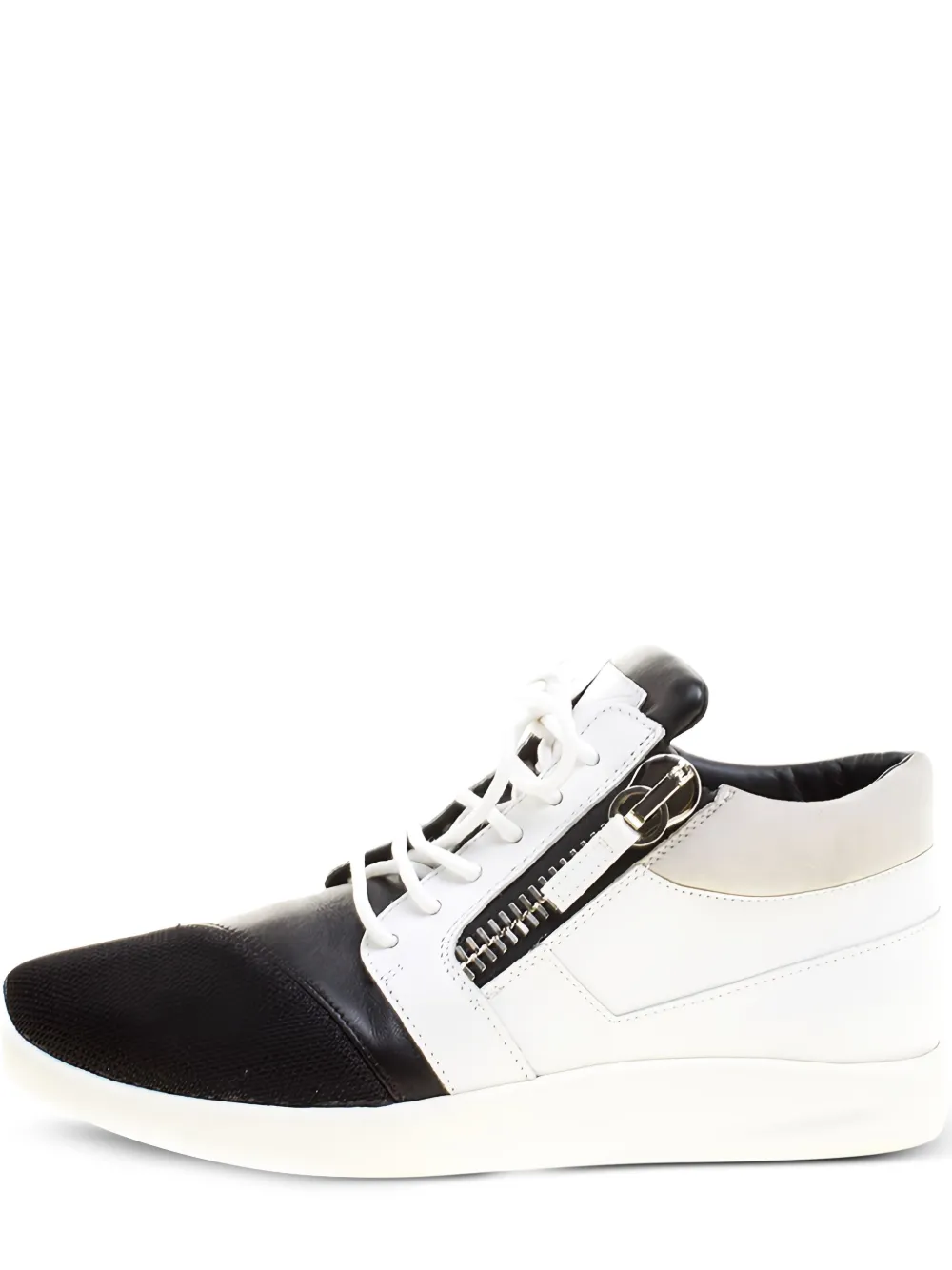 pre-owned Megatron zip-detail high-top sneakers