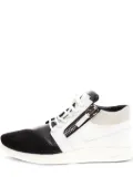 Giuseppe Zanotti Vintage pre-owned Megatron zip-detail high-top sneakers - Black
