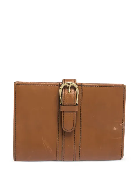 Aigner Vintage Leather Buckle Wallet