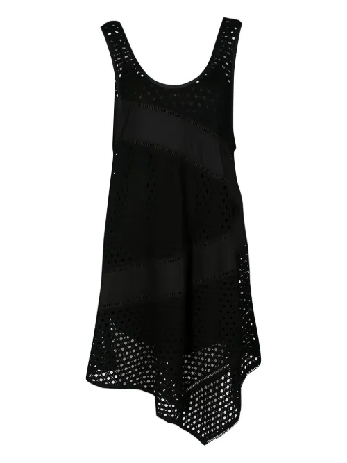 Robe asymétrique à œillets - Marc Jacobs Vintage - Modalova