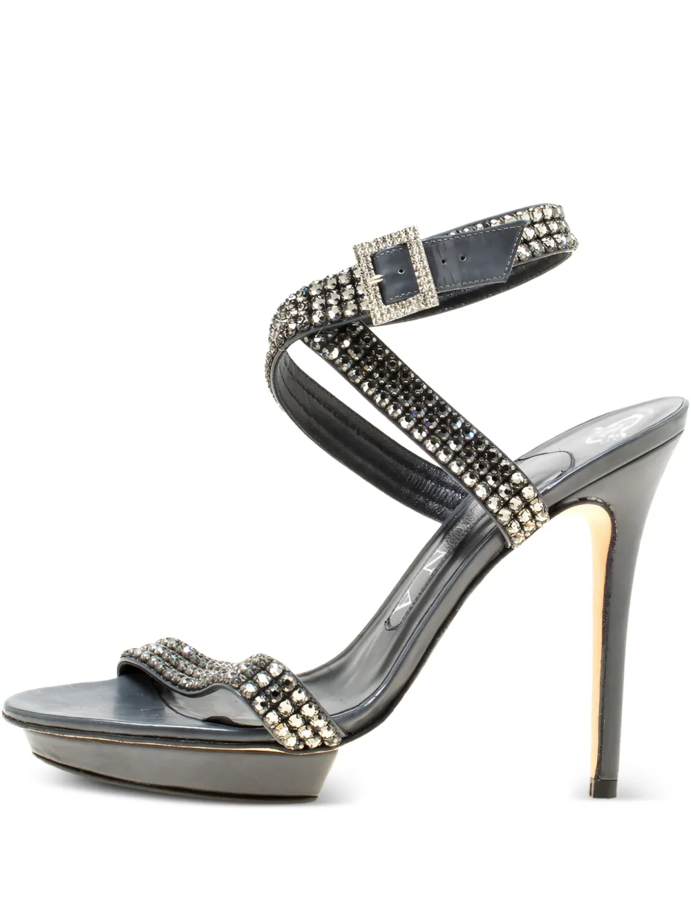 120mm crystal-embellished sandals
