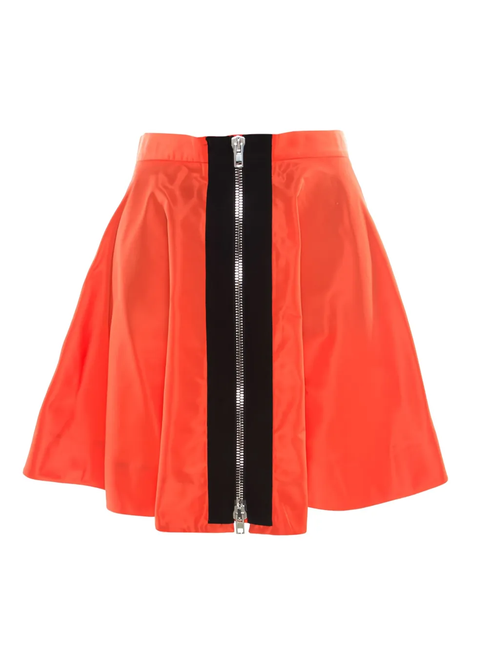 Miu Miu Pre-Owned Minigonna con zip - Arancione