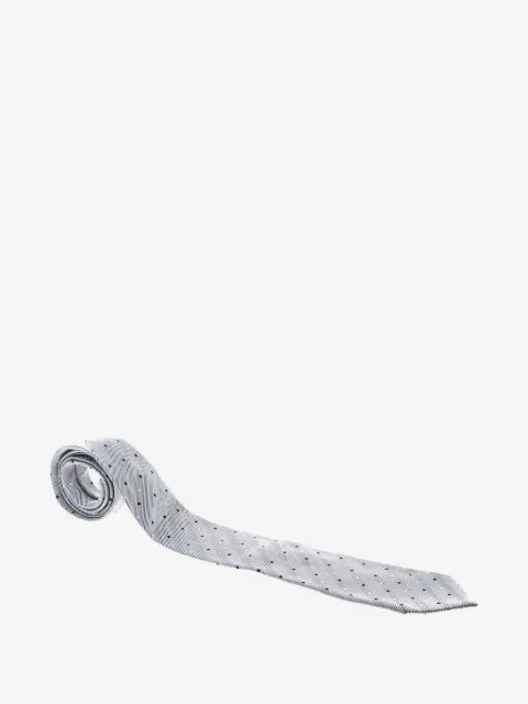 BOSS jacquard polka-dot tie