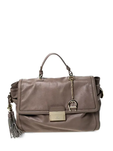 Aigner Vintage 2024 pre owned flap-top handle bag