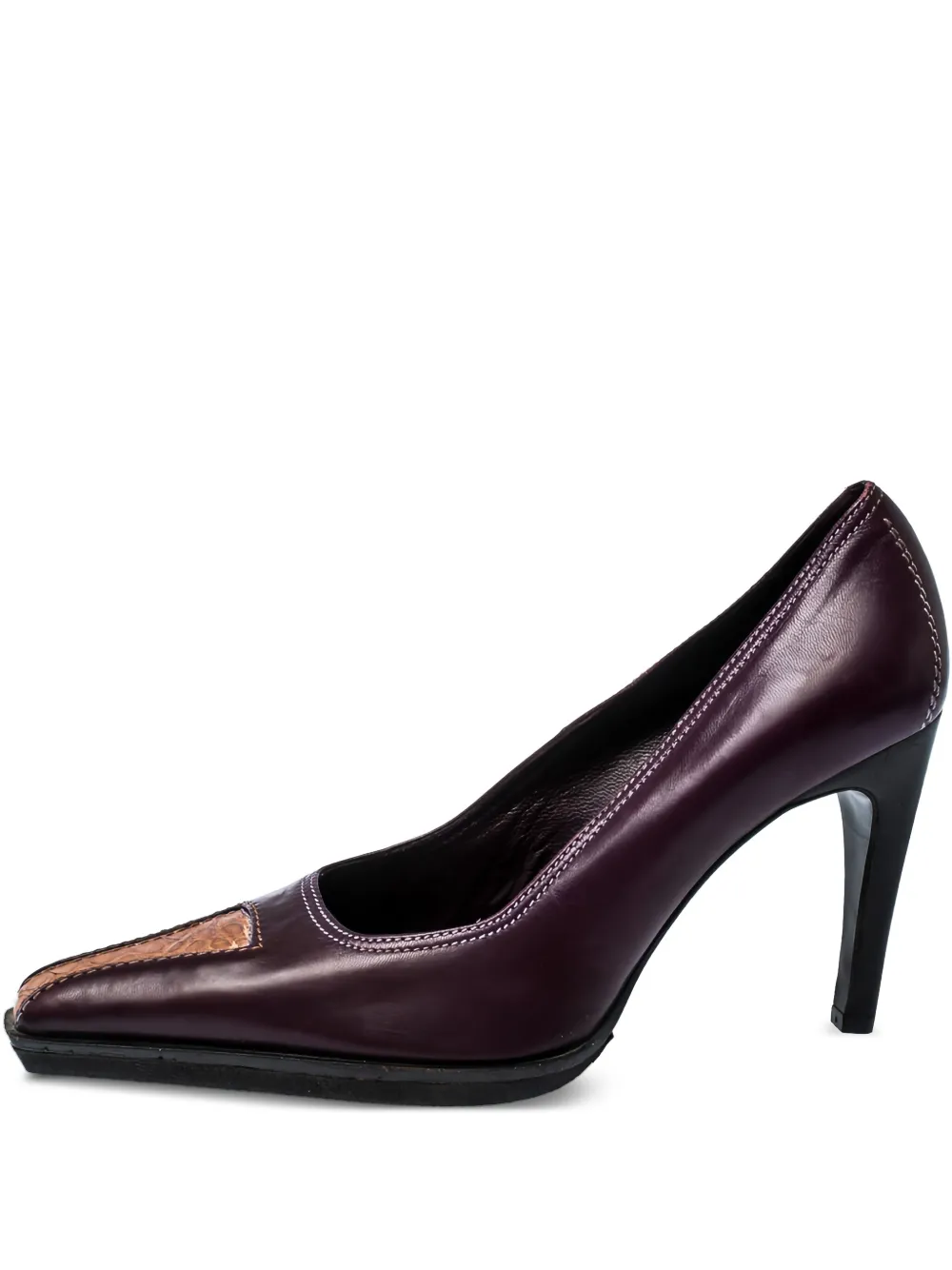 Casadei Vintage Pumps mit Absatz 95mm - Violett