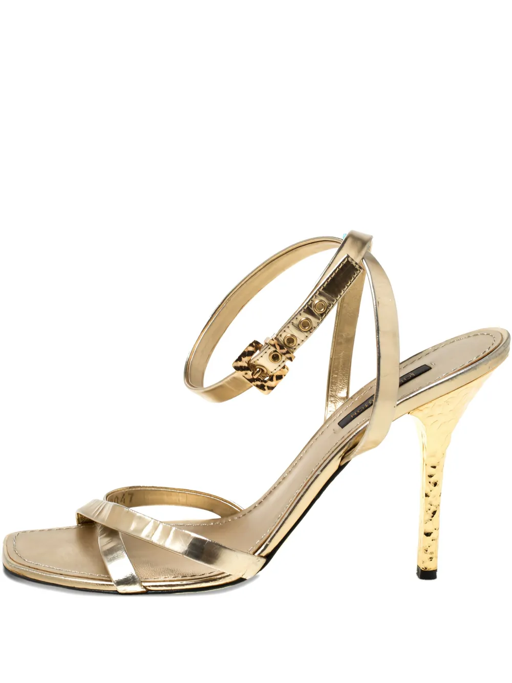 Pre-owned Louis Vuitton 105mm Leather Heeled Sandals