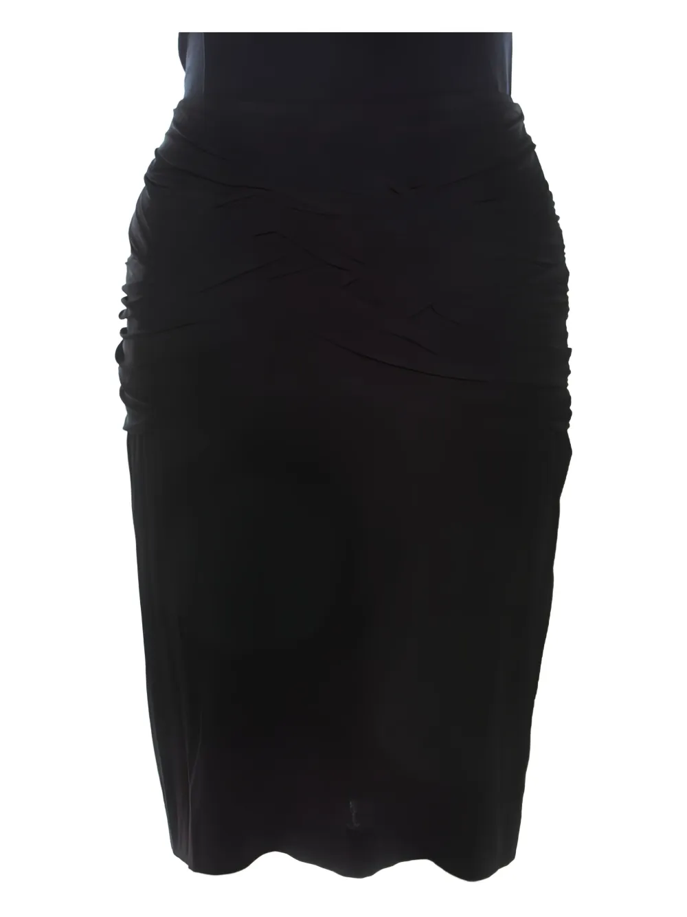 Escada Pre-Owned ruched skirt - Nero