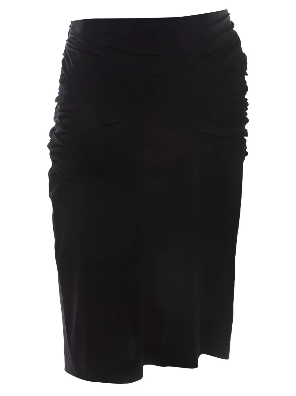 Escada Pre-Owned Rok met ruches - Zwart