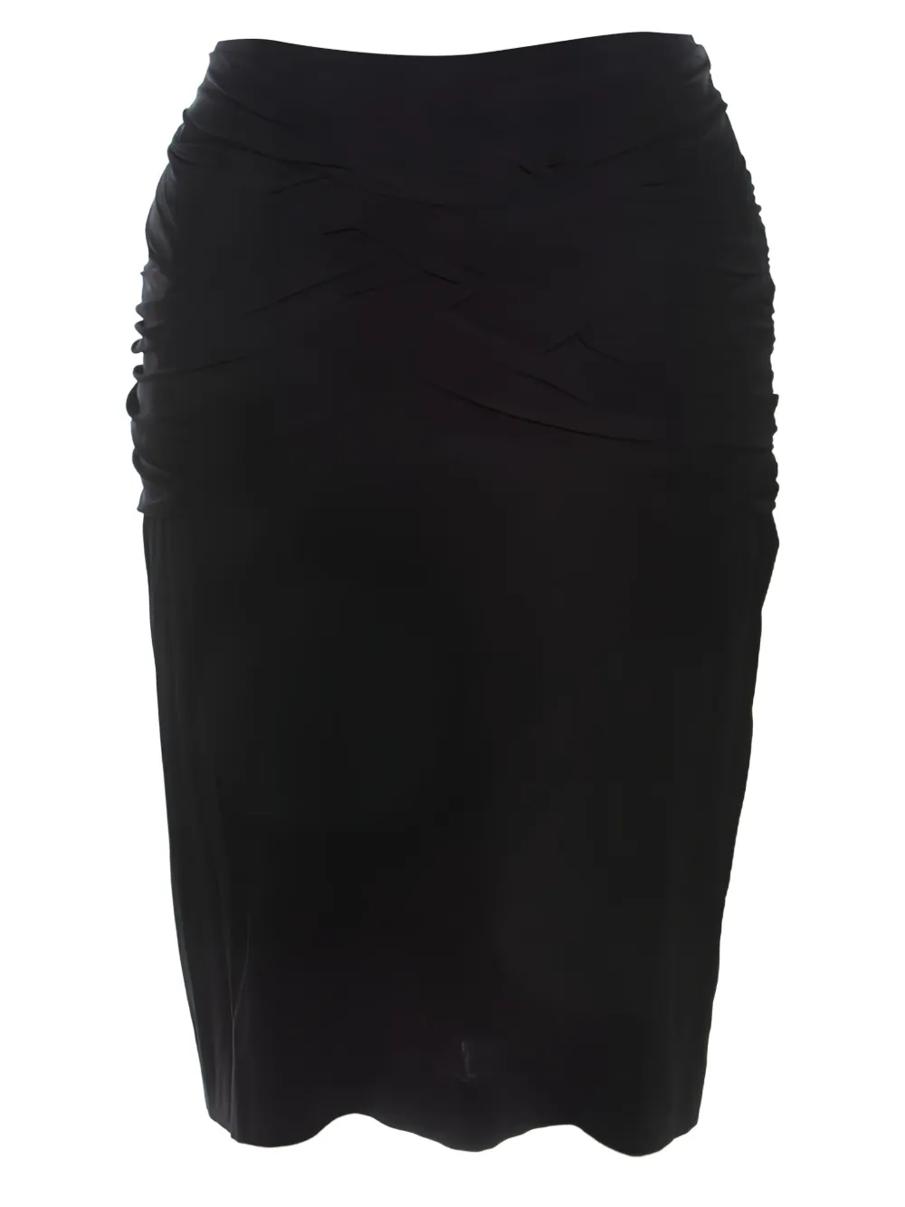 Escada Pre-Owned ruched skirt - Nero